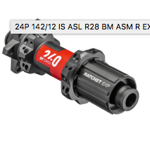 Kit para montar DR Wheel Factory XC 30 S - Imagen 4